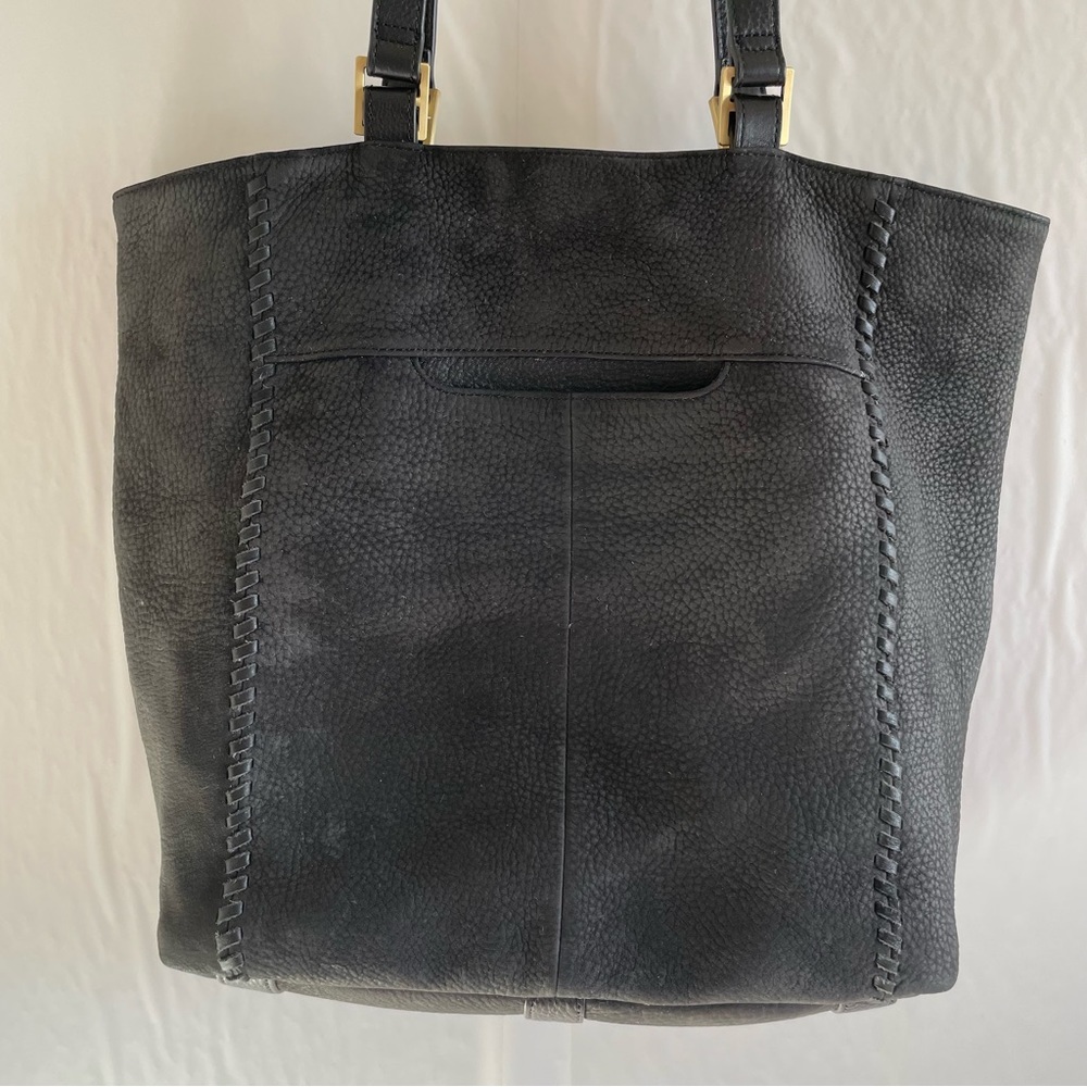 Hobo Black Leather Shoulder Bag